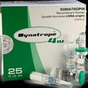 Dynatrope Somatropina 4iu X 25 injektionsflaskor